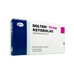 Pfizer Dolten Ketorolac 10 Mg x 20 Comp #1