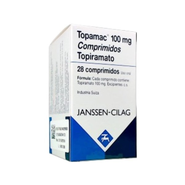 Janssen Cilag Topamac Topiramato 100 Mg x 28 Comp #1