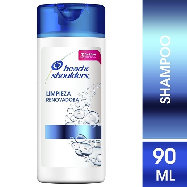 Head & Shoulders Shampoo Limpieza Renovadora 90 ml, Head & Shoulders