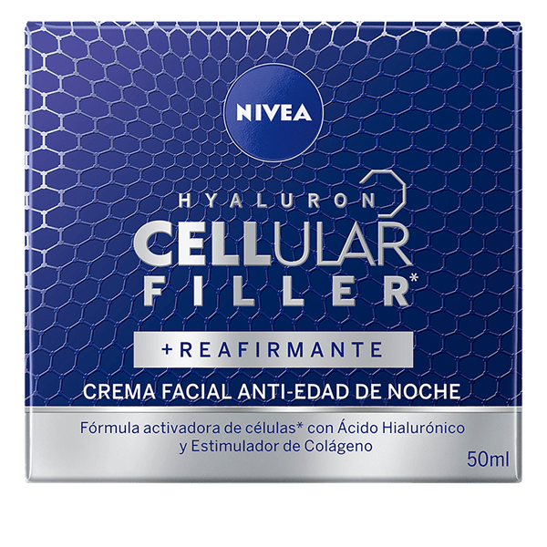 Nivea Crema Facial Hyaluron Cellular Filler Noche 50 Ml