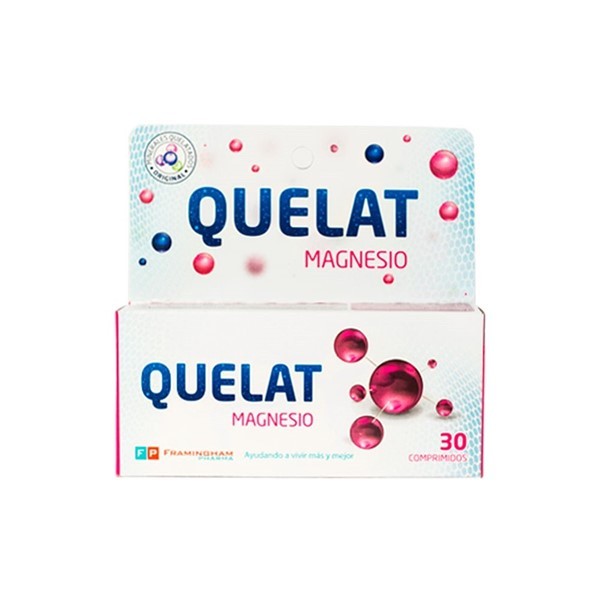 Quelat Magnesio 30 comprimidos alt