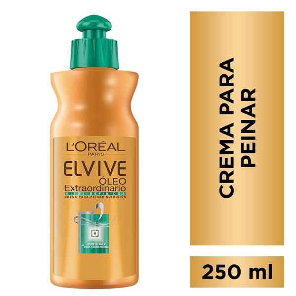 Elvive Crema Para Peinar Rizos Oleo Extraordinario 250 ml alt