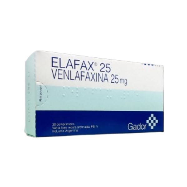 Gador Elafax Venlafaxina 25 Mg x 30 Comp #1