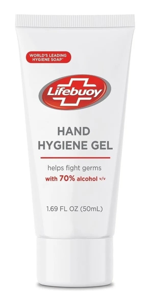 Lifebuoy Alcohol en Gel Para Manos Antibacterial 50 ml