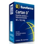 Cartan D 50/12.5 mg | 30 comprimidos | Losartán potásico + hidroclorotiazida #1