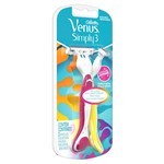 Gillette Máquina Para Afeitar Descartable Venus Simply3 (2 Unidades) #7