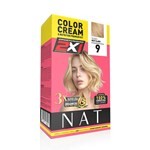 Nat Tintura en Kit Doble Aplicación Color 9 Rubio Muy Claro #1