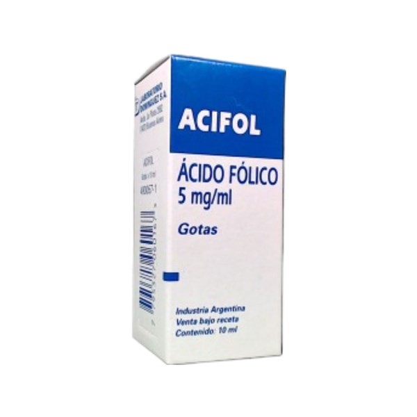 Dominguez Acifol Fólico, C Gotas Frasco x 10 ml #1