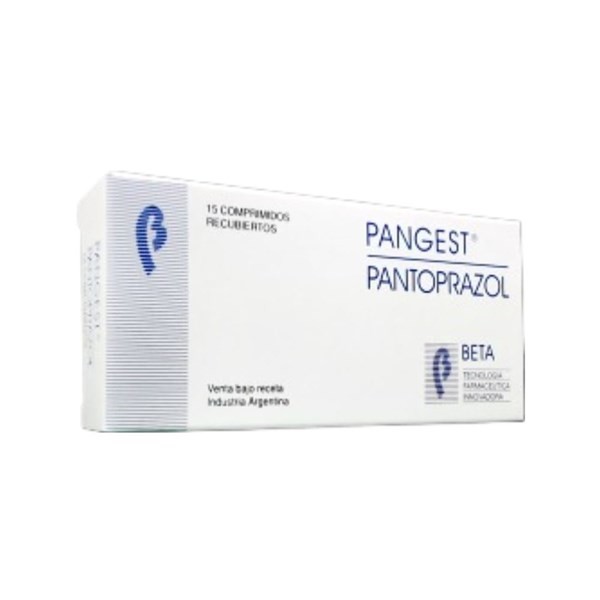 Beta Pangest Pantoprazol x 15 Comp Recubiertos #1