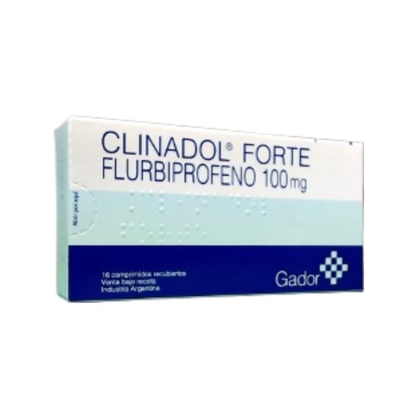 Gador Clinadol Forte Flurbiprofeno 100 Mg x 16 Comp #1