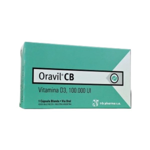 Trb-Pharma Oravil Cb Vit D3 x 1 Cáps Blanda #1
