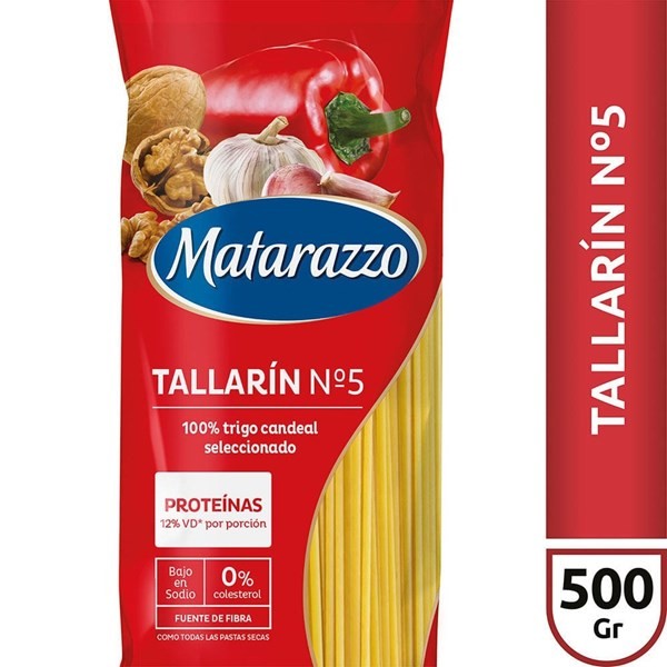 Fideos Matarazzo Tallarín N5 500 Xg #1