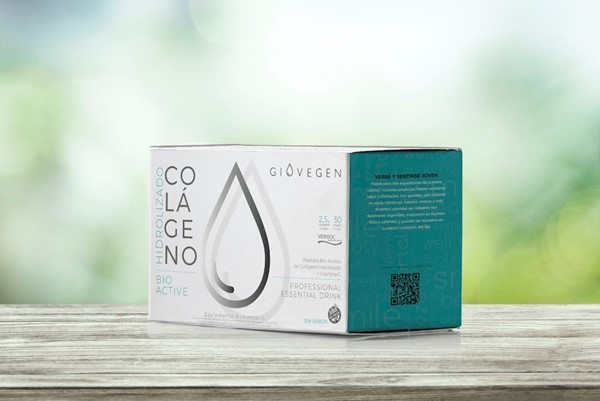 Giovegen Colageno Hidrolizado Sin Sabor Bio-Active - 30 Sobres alt