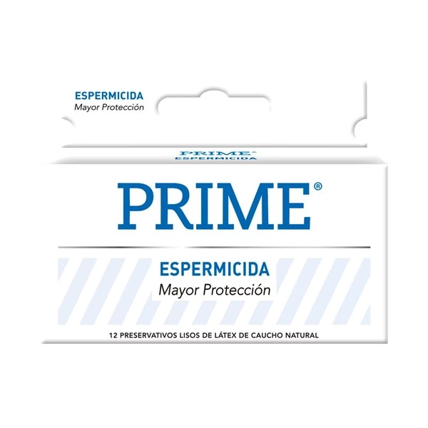 Prime Preservativo Espermicida (12 Unidades)