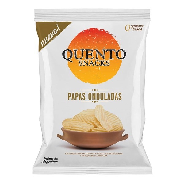Papas Fritas Quento Onduladas 180 gr #1