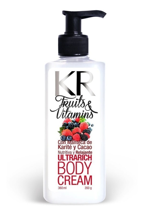 Karina Rabolini Body Cream F&V Nutritiva Y Relaja Crema 350 g #1