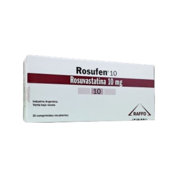 Nolter Rosufen 10 Mg Rosuvastatina x 30 Comp Recubiertos #1