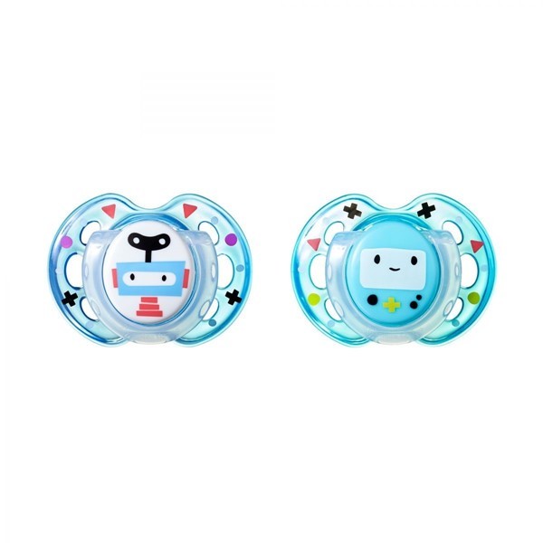 Tommee Tippee Chupete 06 -meses Tt Fun Style 2Pk Nene alt