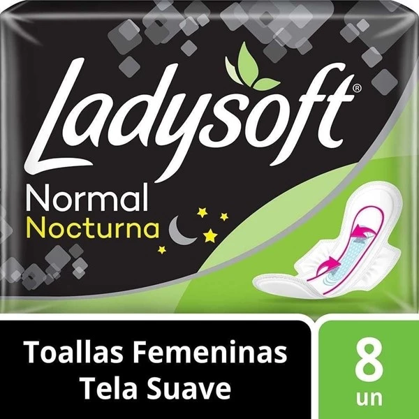 Ladysoft Toallitas Femeninas Ultradelgada Ultraseca X 16u.