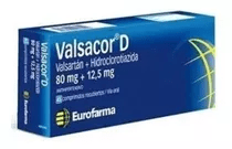 Eurofarma Valsacor D 80 mg + 12.5 Mg 45 comprimidos #1
