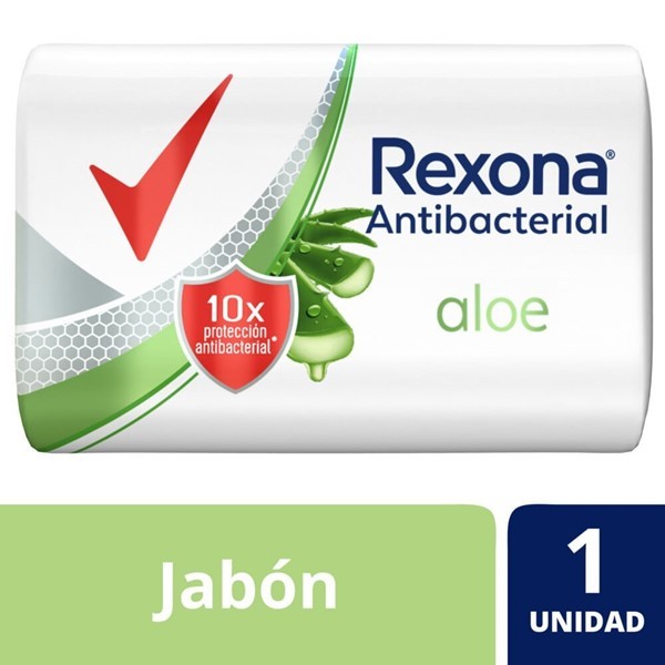 Jabón Rexona Antibacterial Alow En Barra X 90 gr alt