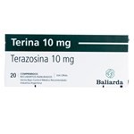 Terina 10 Mg | 20 Comprimidos | terazosina #1