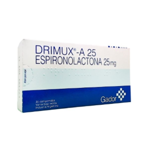Gador Drimux a Espironolactona 25 Mg x 30 Comp