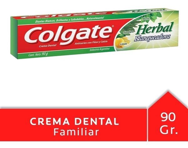 Colgate Herbal Blanqueador Crema Dental 90 g #1