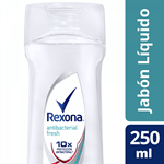 Jabón Líquido Rexona Antibacterial Fresh X 250 ml #1