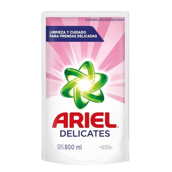 Ariel Jabon Liquido Delicates Sachet 800 ml alt