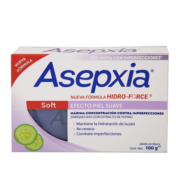 Asepxia Jabón Soft 100 gr #1
