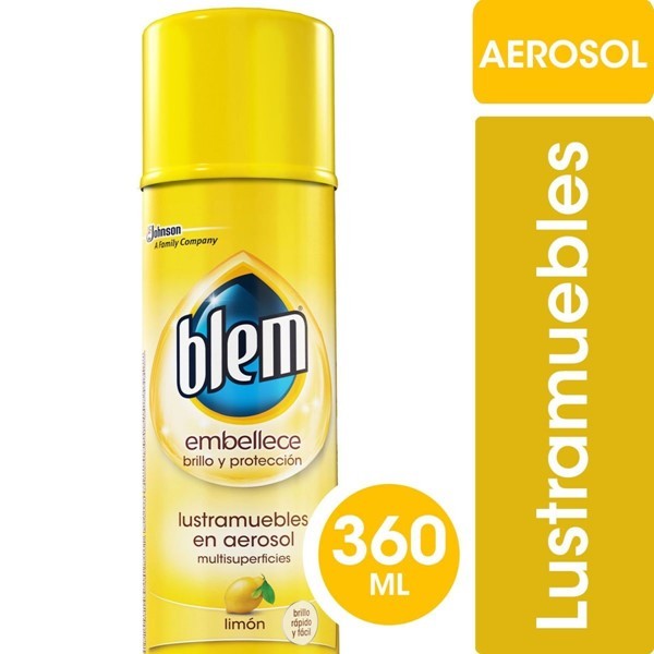 Blem Lustramuebles Aerosol Limon 360 ml alt