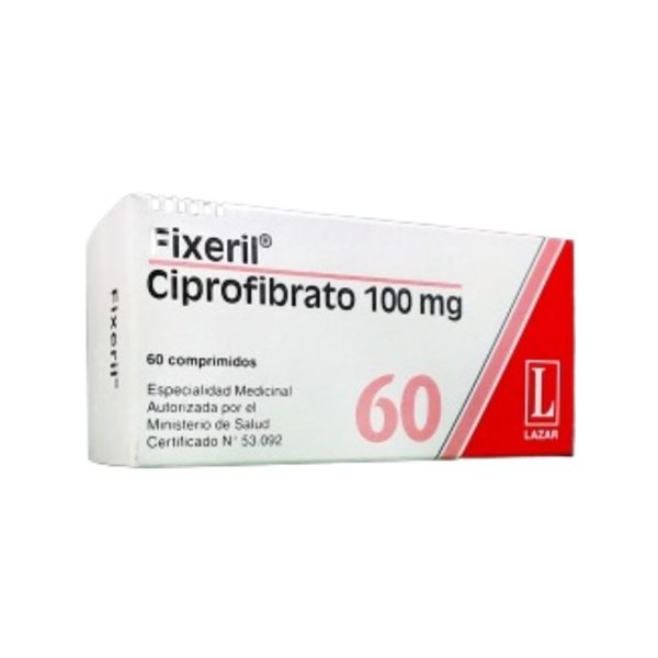 Lazar Fixeril Ciprofibrato 100 Mg x 60 Comp #1