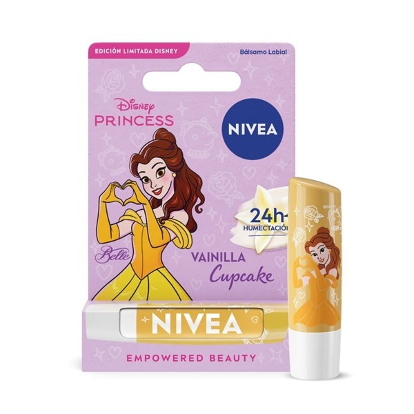 Bálsamo Labial Nivea Edición Limitada Disney Bella x 4.8 g