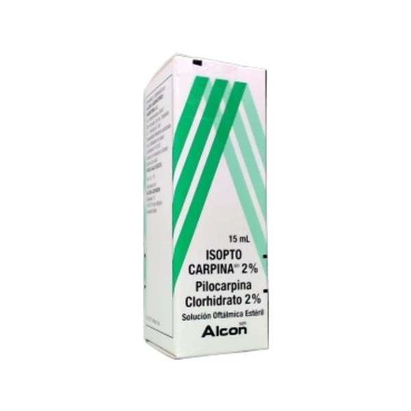 Novartis Isopto Carpina Pilocarpina 2% Solución Oftálmica x 15 ml #1