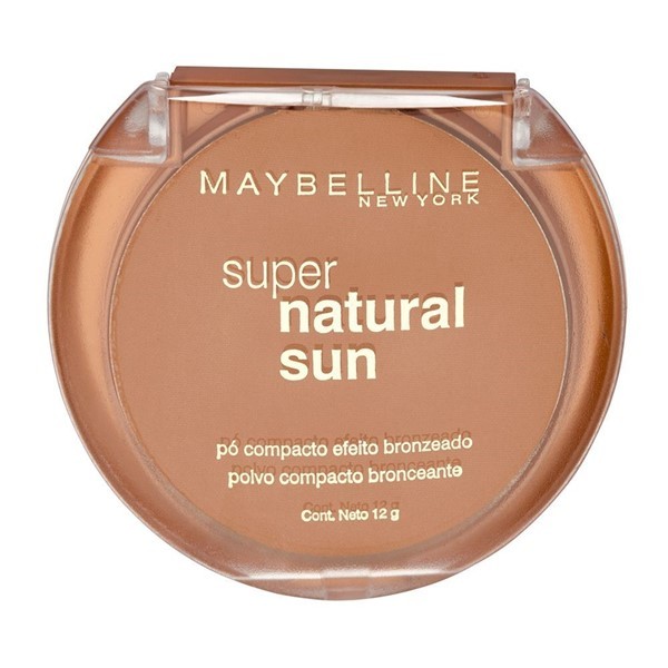 Maybelline Polvo Compacto Super Natural Sun 12 gr 24 Dark Sun #1