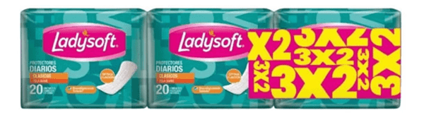 Protectores Diarios Ladysoft x 60 Unid #1