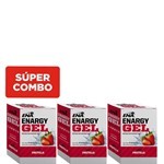 Combo Ena Suplemento Dietario Enargy Gel Sabor a Frutilla x 3 un x 32 g C/U #1