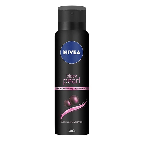 Nivea Desodorante Antitranspirante Femenino  black Pearl Spray 150 ml alt
