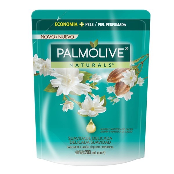 Palmolive Jabon Liquido Para Manos Naturals Repuesto Jamin Y Cacao 200 ml #1