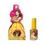 Disney Esmalte Bella Dorado Con Glitter #2