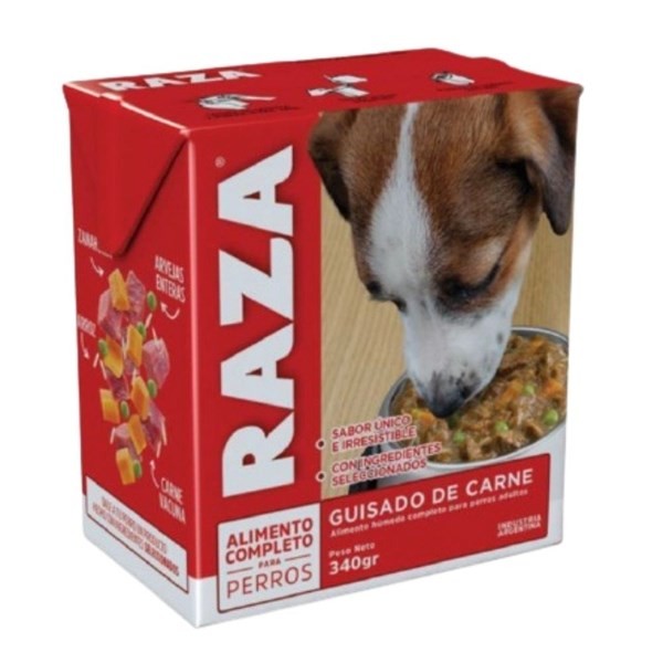 Alimento Para Perros Guisado Raza Carne x 340 gr #1