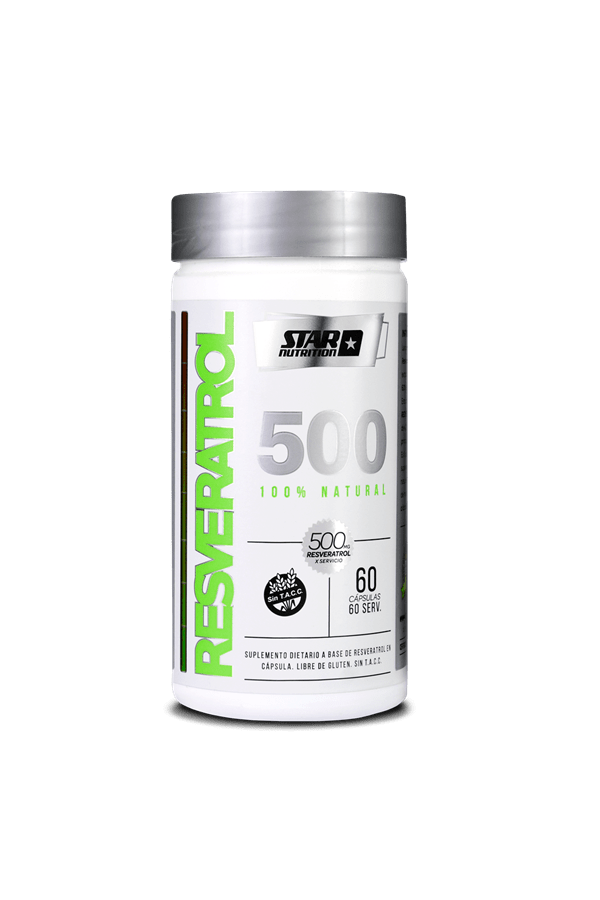 Star Nutrition Resveratrol 500 x 60 Cápsulas