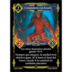 028 Comandante Condenado 1ra Edicion - Coste 2 #1