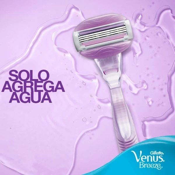 Gillette Cartuchos Para Afeitar Venus Breeze Mujer (2 Unidades) alt