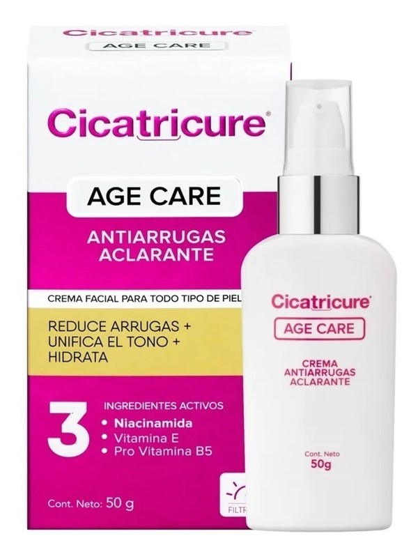 Cicatricure Crema Facial Antiarrugas Aclarante 50 gr alt