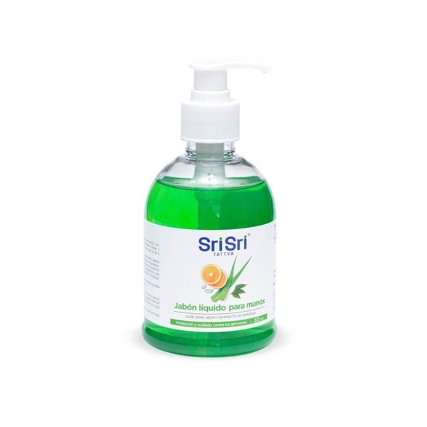 Jabon Líquido Para Manos Sri Sri Tattva Aloe, Neem, Y Extracto de Naranja x 300 ml #1