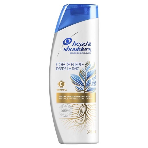Shampoo Head & Shoulders Crece Fuerte Desde La Raíz 375 Ml alt