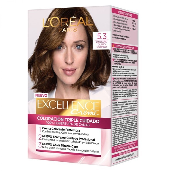 Excellence Kit de Coloracion Castaños 5.3 Chocolate Praline alt