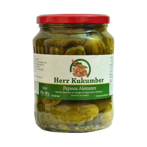 Pepinos Agridulces Herr Kukumber Frasco 360 G. #1